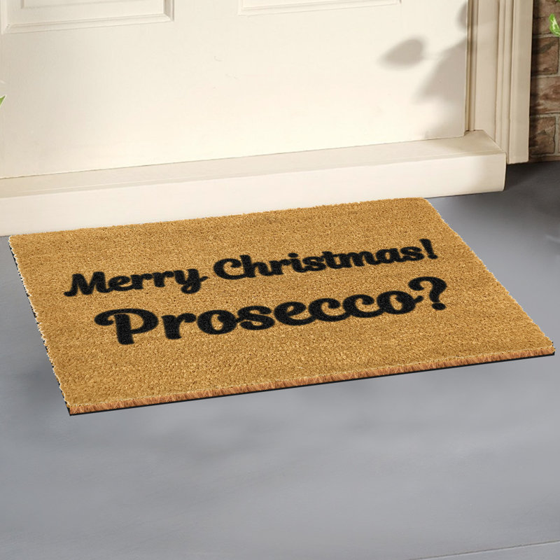 Ayn Non-Slip Christmas Outdoor Doormat