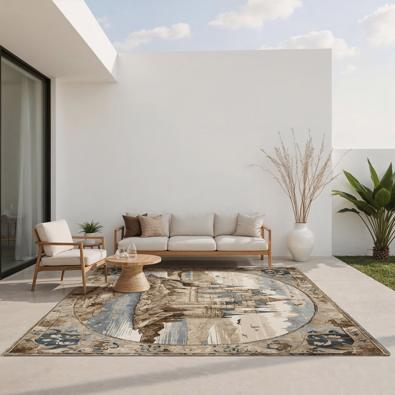 Tapis intérieur et extérieur Legacy Gate, Rectangle 4pi x 6 pi