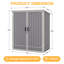 5 ft. W x 3 ft. D Horizontal Storage Shed-1485848111