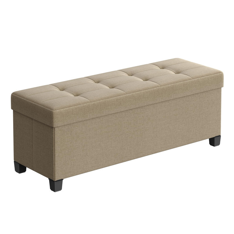Repose-pieds avec repose-pieds avec rangement et repose-pieds, Brun chameau