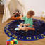 Tapis système solaire à thème Galaxy, lavable pour la chambre à coucher, la chambre de bébé, la salle de jeux-296214565
