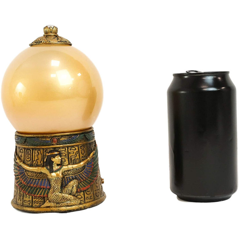 Boule de tempête de sable de la déesse égyptienne antique Isis