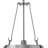 Cartwright Medium 1-Light Drum Pendant w/ Bold Rivets-651739491