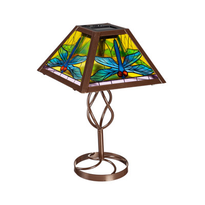 Lampe solaire papillon
