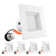 4" Selectable CCT New Construction LED Retrofit Recessed Can Light