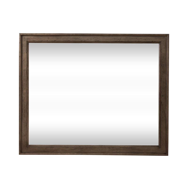 Aisja Dresser Mirror, Light Brown
