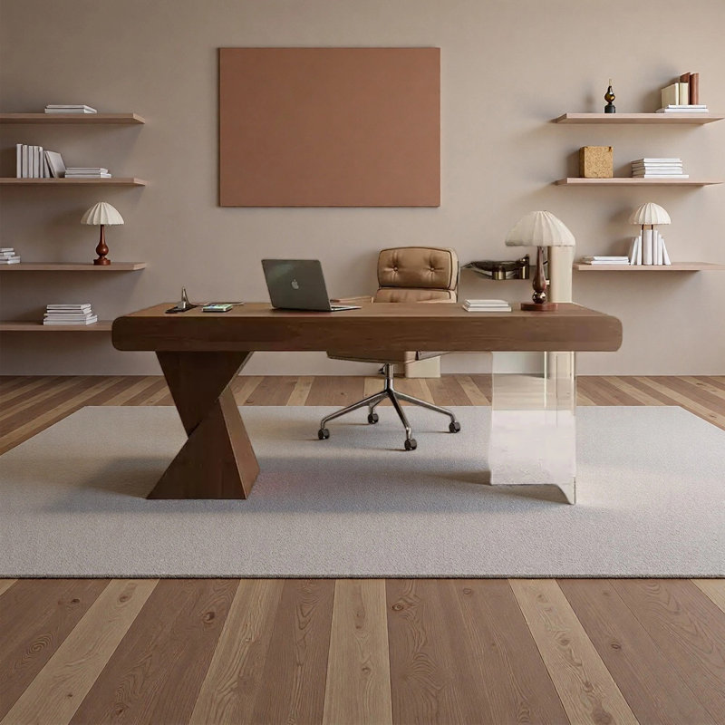 Modern minimalist home office desk