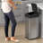 Deodorizer PetGuard Stainless Steel 13 Gallon Motion Sensor Trash Can