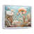 Cadre flottant blanc