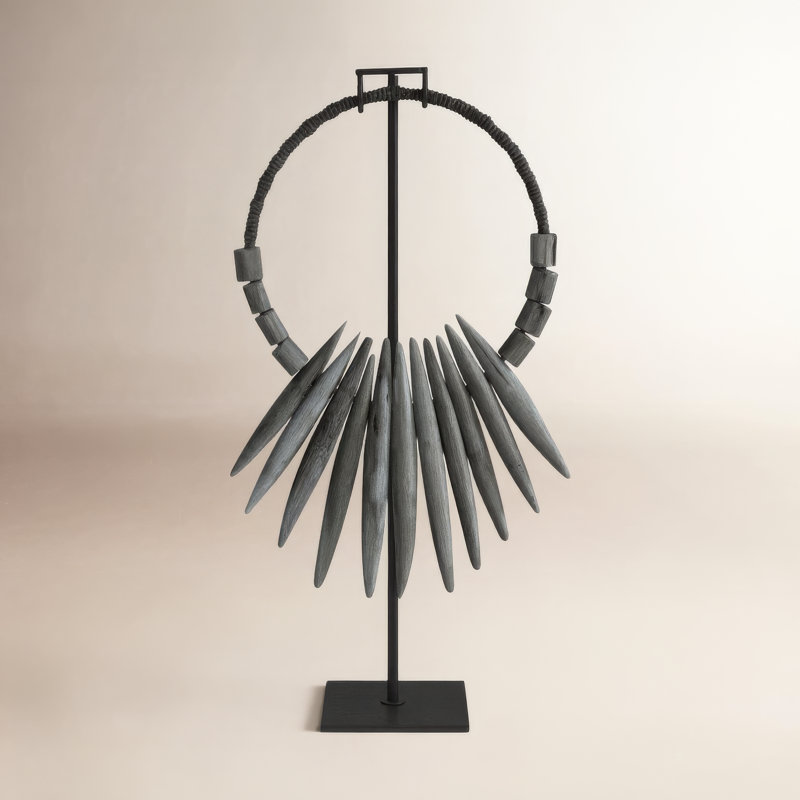 Tara Abstract Figurines & Sculptures, Gray