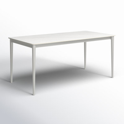 Cadedra 71'' Stone Outdoor Dining Table