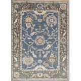 Cascade Hand Knotted Wool Area Rug