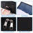 4-Pack Black Underbed Storage Bags With Clear Window And 2 Reinforced Handles