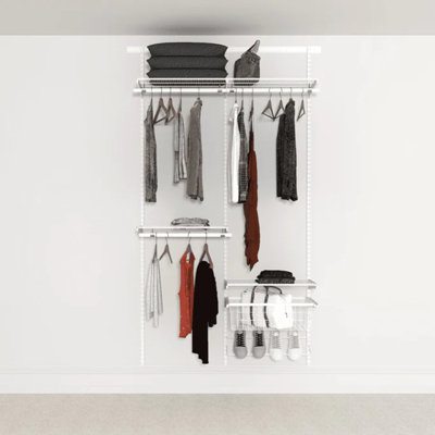 Caley Stainless Steel Wardrobe