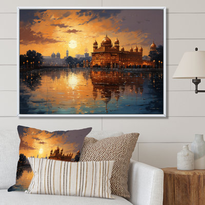 «Hinduisim Golden Temple II - Hindouisme», art mural