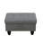 Opal Grey Linen Right-Facing Sectional 3-Piece Sofa Living Room Sofa Set-21593955
