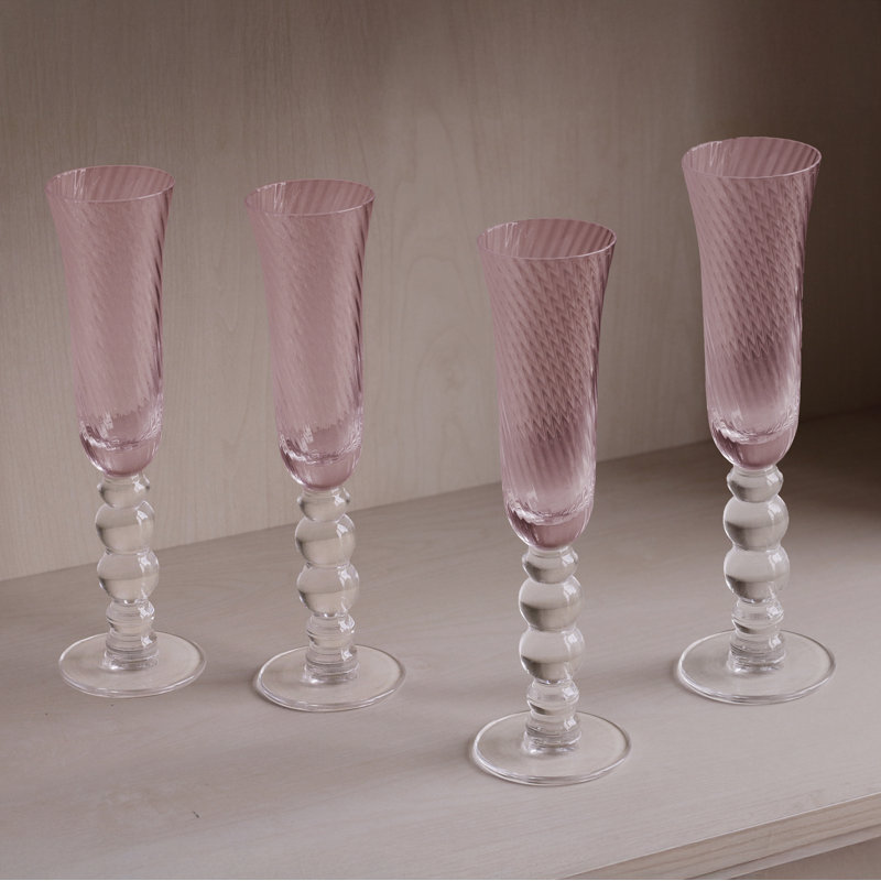 Glass Flute, Pink