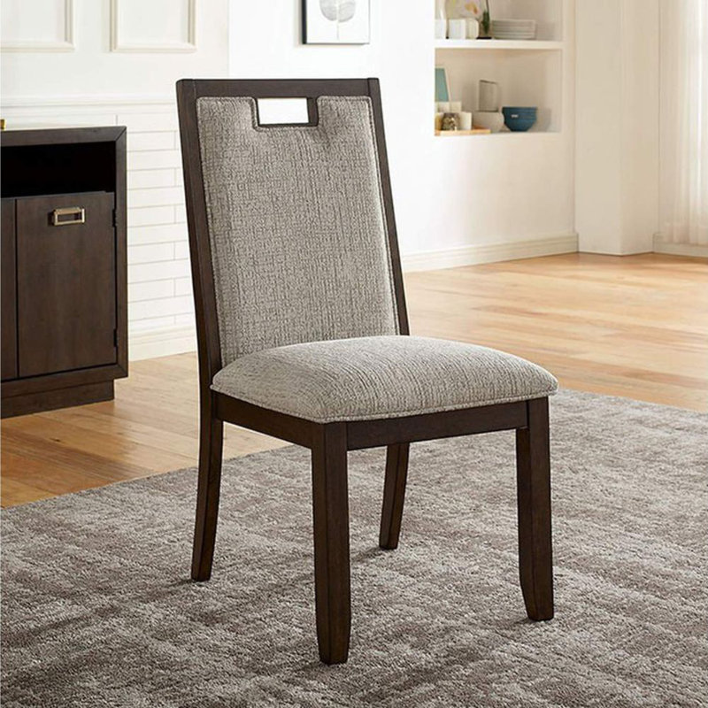 Ensemble de 2 chaises d'appoint rembourrées Alexa