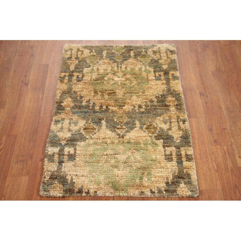 Tapis marocain abstrait pour vestibule 2x3