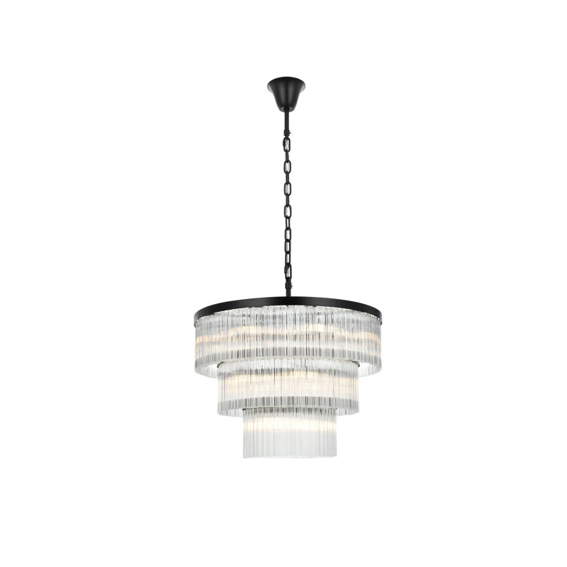 Lustre Lu 32 pouces , Noir, noir, noir, noir