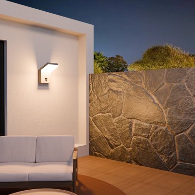 Wall Light Outdoor LED Wall Mount Lamp Wall Sconce with Motion Sensor Lantern Fixture