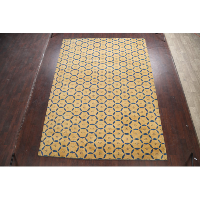 Geometric Gabbeh  Oriental Area Rug 8x11