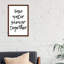"Save Water douche Together" par Pixy Paper-impression d’art textuel-49717270-49717274