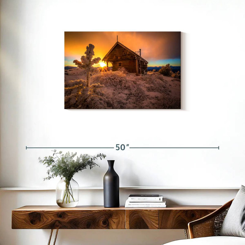 Lilie Winter Morning, 20" H x 30" W
