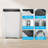 3.0 Cu.ft 18Lbs Portable Compact Washing Machine with Drain Pump,10 Wash Programs & 8 Water Levels for Home, Apartment, RV, Grey