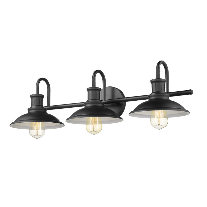 Deandre 3 - Light Dimmable Vanity Light, Matte Black