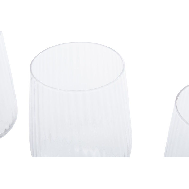 Anvita 460ml Drinking Glass Set
