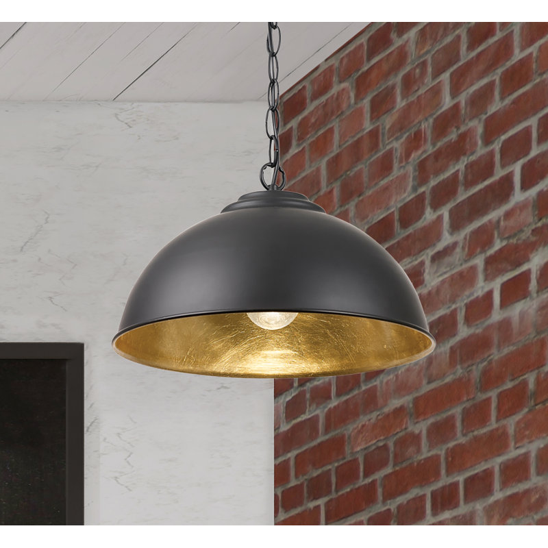 Santa Cruz 1 - Light Dome Pendant, Matt Black