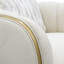 Chaise assortie Scotts Square - soie de maïs / champagne clair