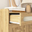 Buffet avec tablette et tiroir réglables pour cafetière, grille-pain dans la cuisine, salle de bain, chambre à coucher, salon