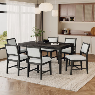 Ensemble de table de salle à manger 7 pièces pour 7 personnes