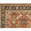 Hand Knotted Wool Oriental Area Rug in Rust/Navy-1540434017