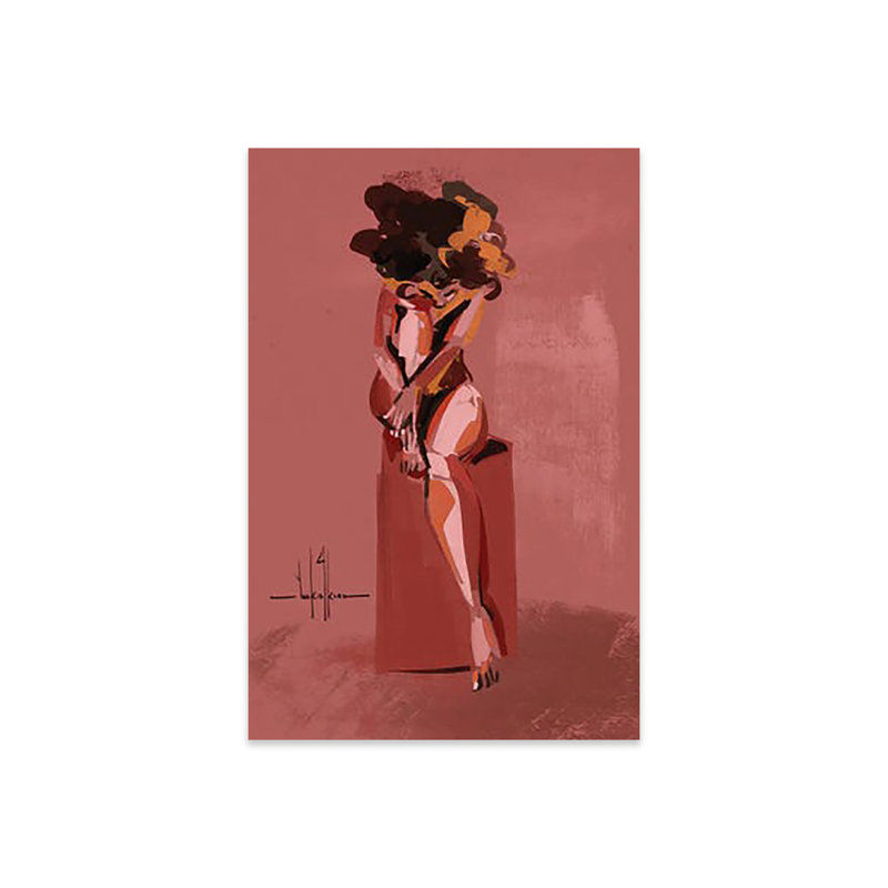 Temps pour la croissance, impression sur verre acrylique, H 24 po x l 16 po x P 0,25 po