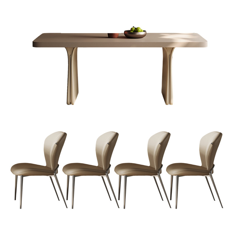 Ensemble de table de salle à manger Modern, H 29,52 po x L 70,86 po x l 31,49 po