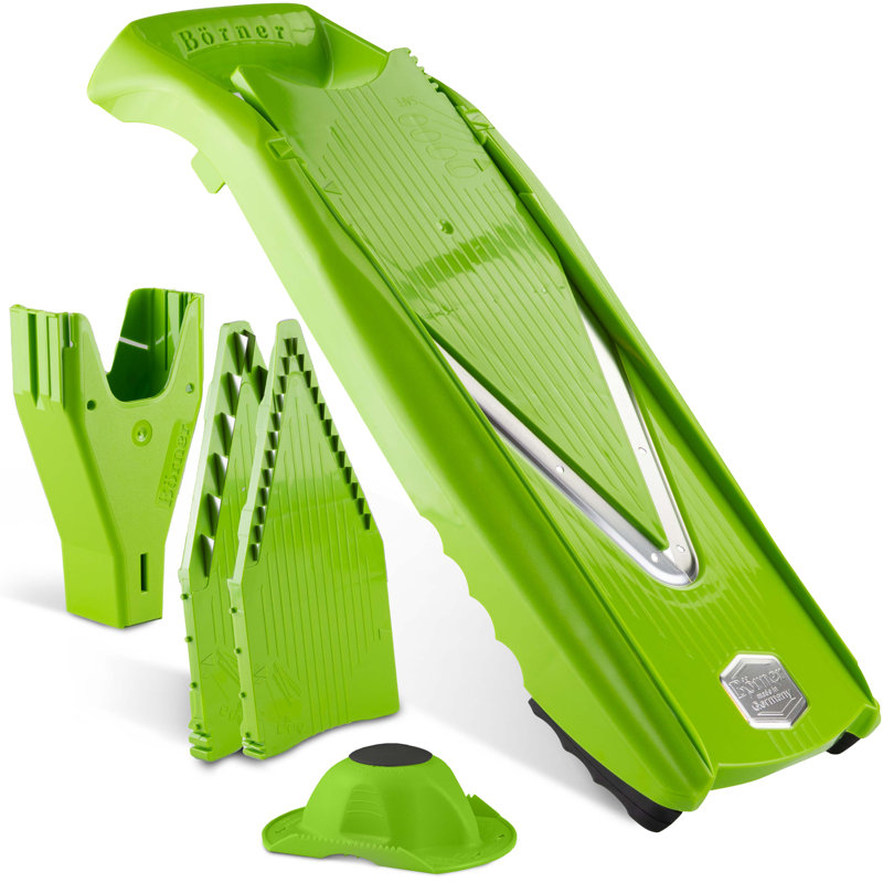 Mandoline Borner V-5 Power Line, ensemble de démarrage, vert, Vert