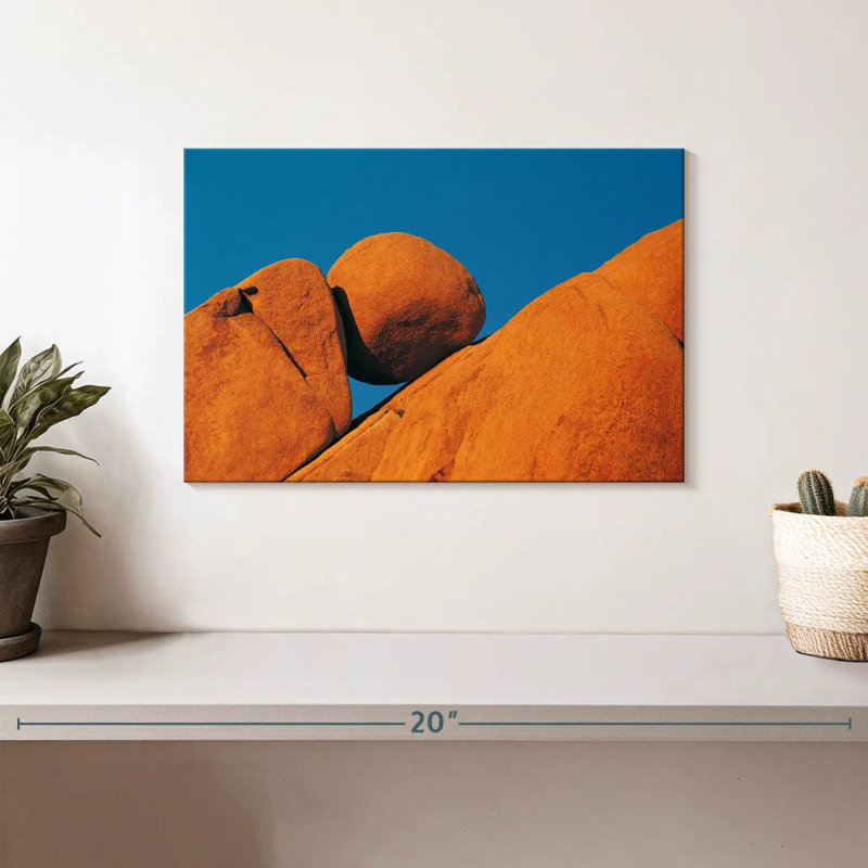 Joshua Tree Rock Formation, H 8 po x l 12 po