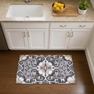 Premium Machine Washable Ralston AMF1947 Global Rug