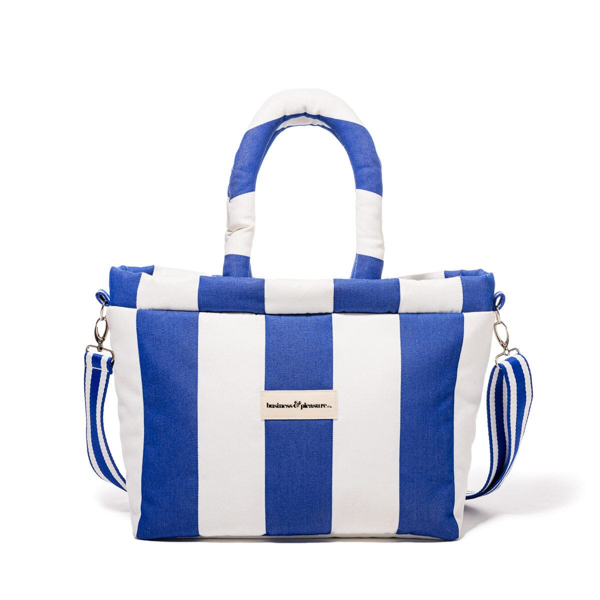Cloud Cooler Tote Bag, Blue/White