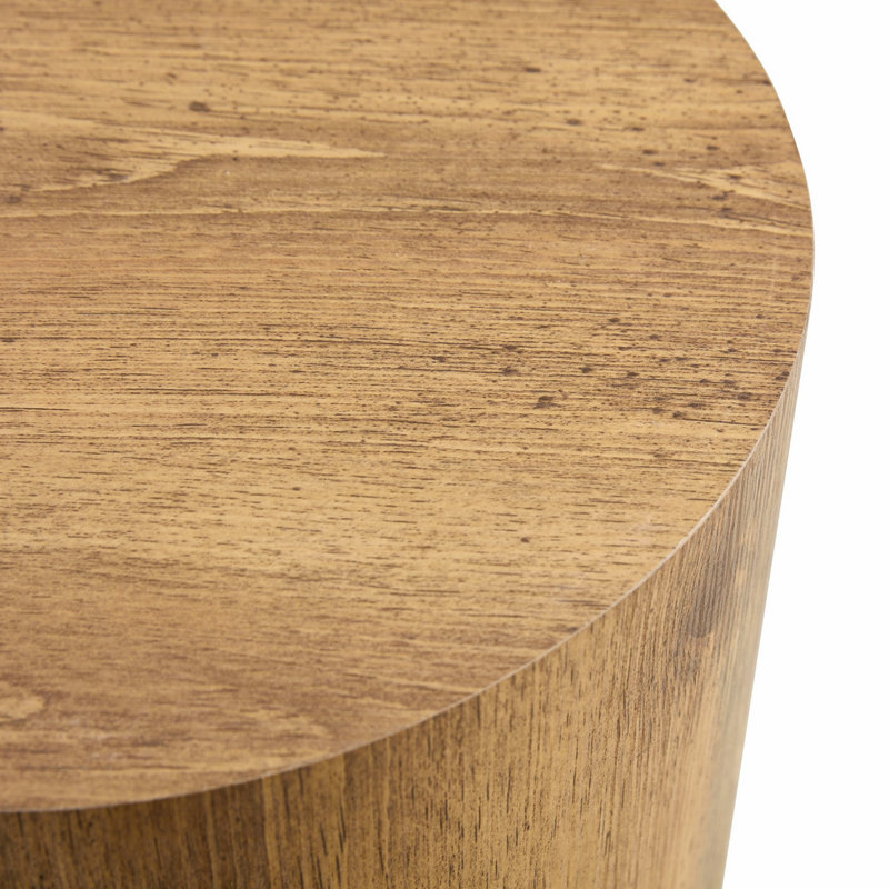 Table de bout d'intérieur, petite table basse ronde pour le salon