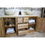 Dejong 1430mm Single Bathroom Vanity with Vessel Stone Basin