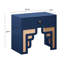 66cm W Solid + Manufactured Wood Bedside Table-1907895467