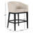 Bridgewater Upholstered Barrel Counter Stool-192058979
