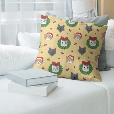 Microsuede Reversible Throw Pillow