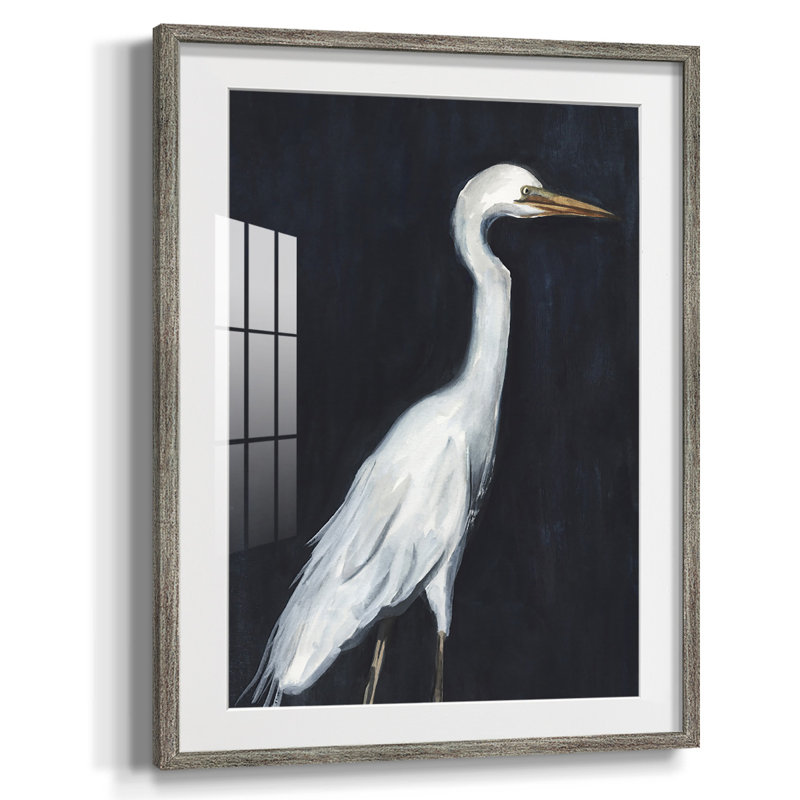 «Rising Above I», reproduction encadrée, Oui, Blanc, Papier encadré argent vieilli