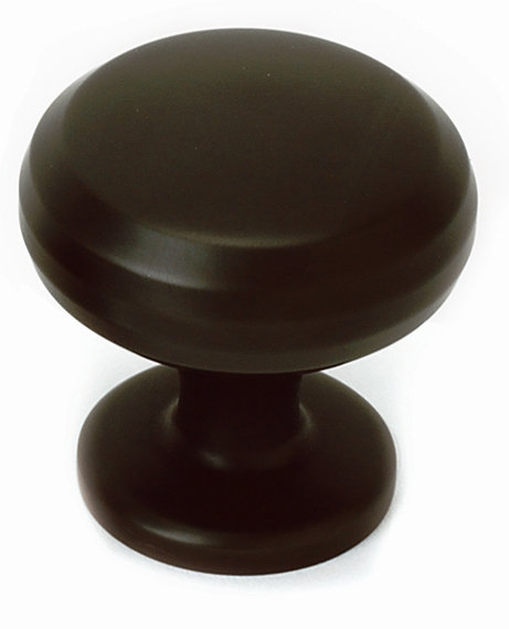 Mushroom Knob, Chocolate Bronze, 1.13" H x 1.13" W x 0.75" D