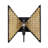Machina 1-Light Wall Sconce - Matte Black/Sulihiya